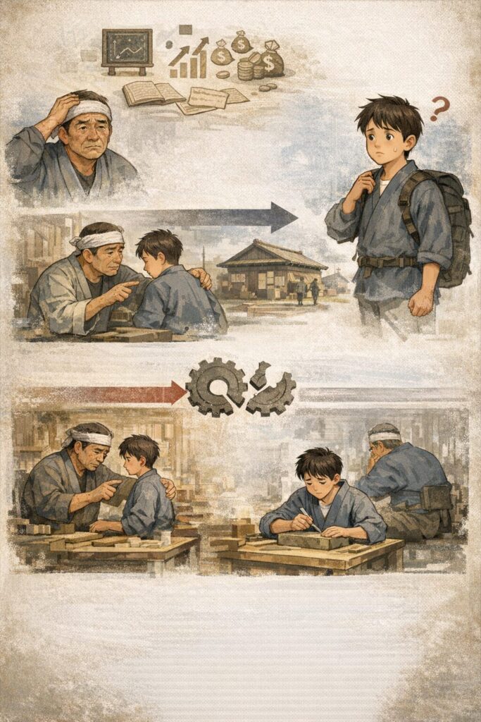 技術は、誰かが“残そう”としなければ消えていく