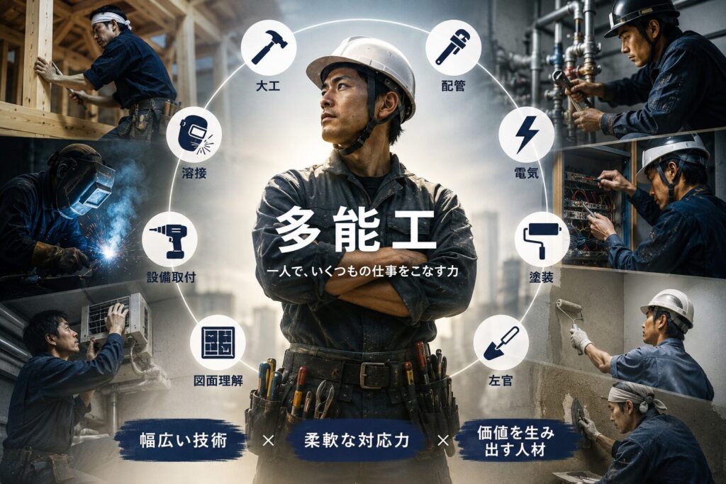 多能工という生き方 ― 一つの技術では、生き残れない時代が来ている ―