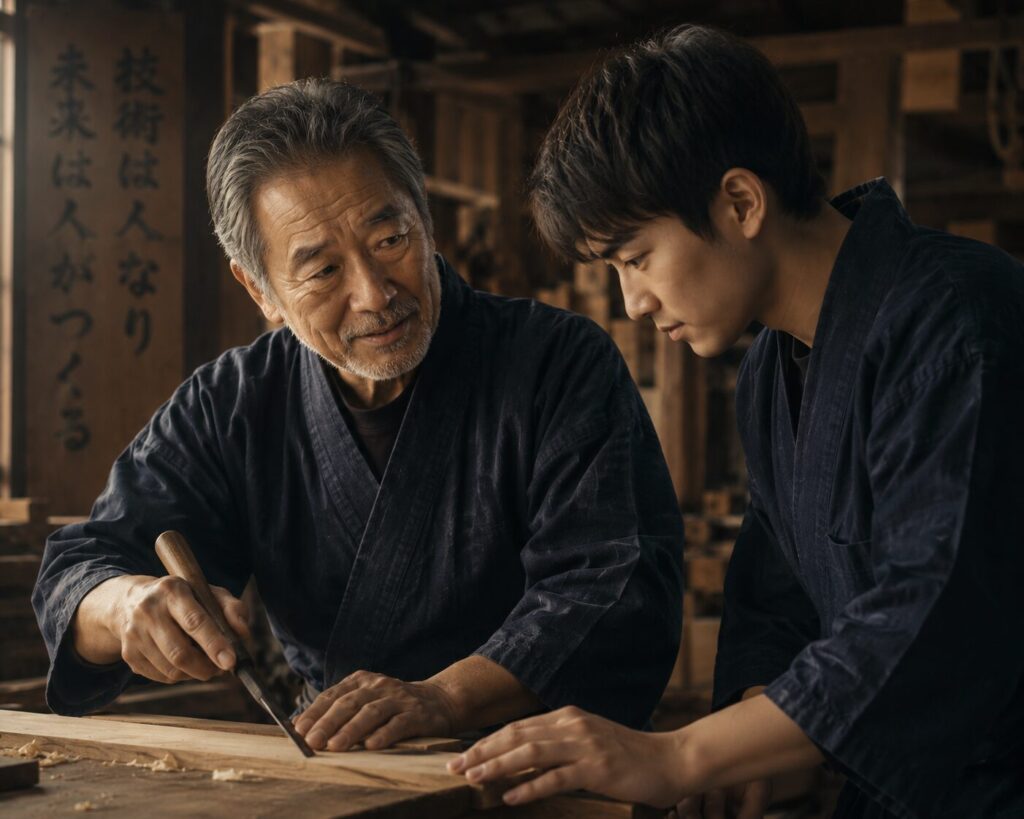 若手職人確保は採用活動ではない。未来を育てるという仕事。