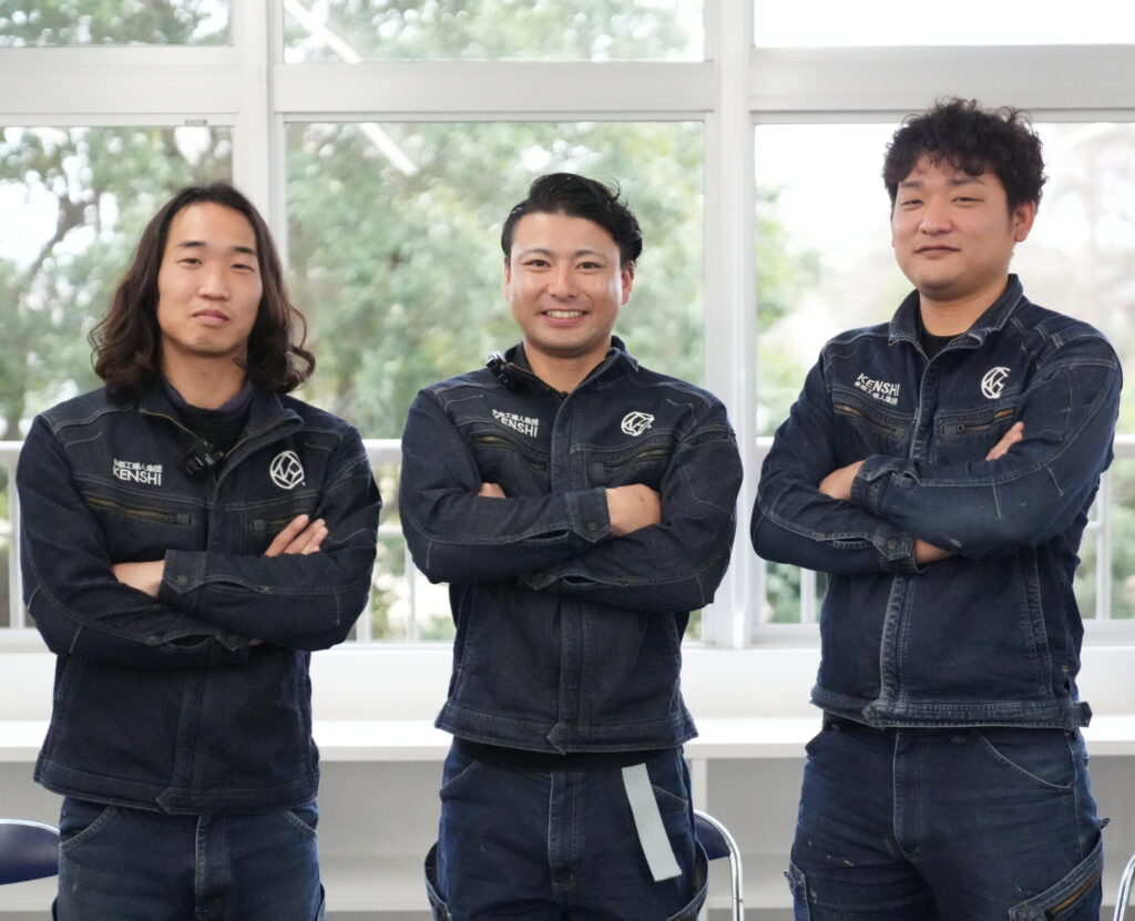 職人不足の時代に、未来を担う職人たち。KENSHI新卒第一期生、8年目の現在地
